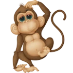 Logo of Monkey Live Wallpaper android Application 